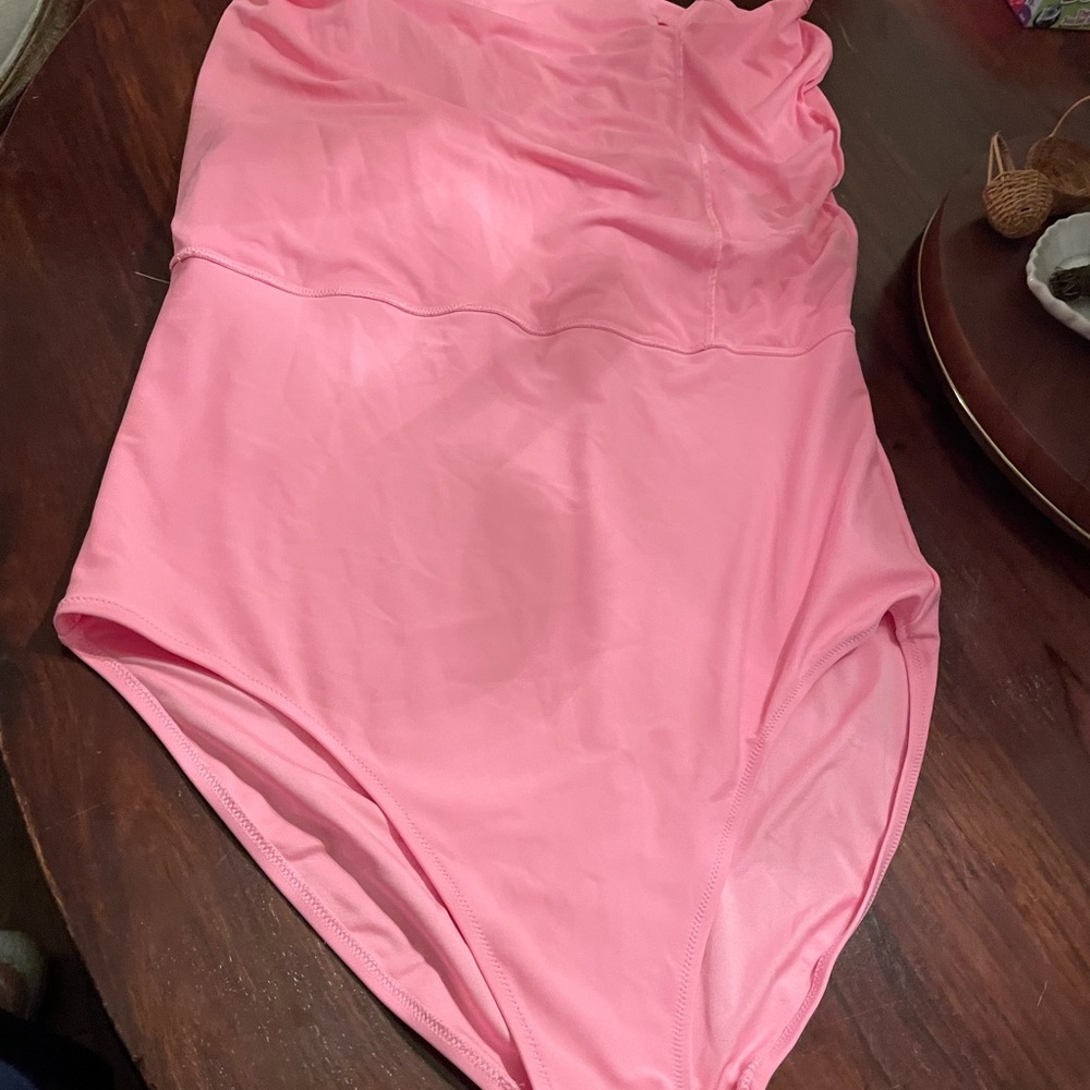 Pink One-Piece Swimsuit